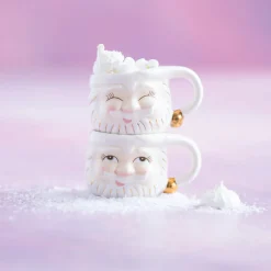Winking Papa Noel Mug by Glitterville