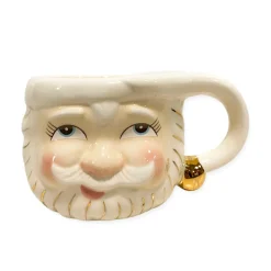 Winking Papa Noel Mug by Glitterville