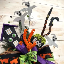 Witch Legs in Boo Cauldron Pick