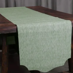Woven Runner, Green
