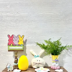 Yellow Flocked Eggs