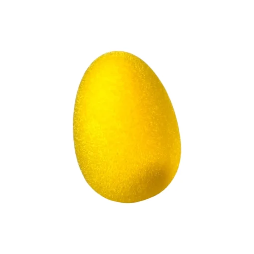 Yellow Flocked Eggs