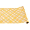 Yellow Plaid Runner