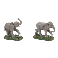 Zoological Garden Elephant Set, Dept. 56 Village