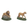 Zoological Gardens Lions Set, Dept. 56 Village